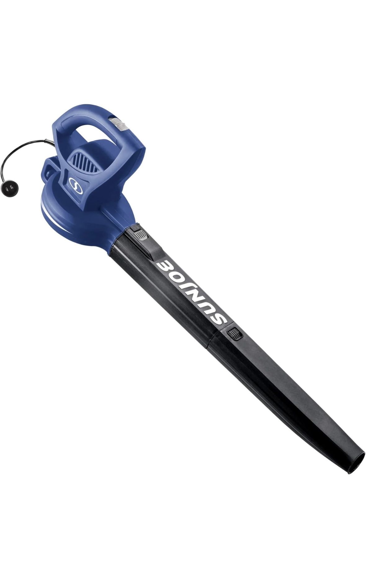 Sun Joe SBJ597E-SJB 6-Amp 155 MPH Electric Leaf Blower, Blue