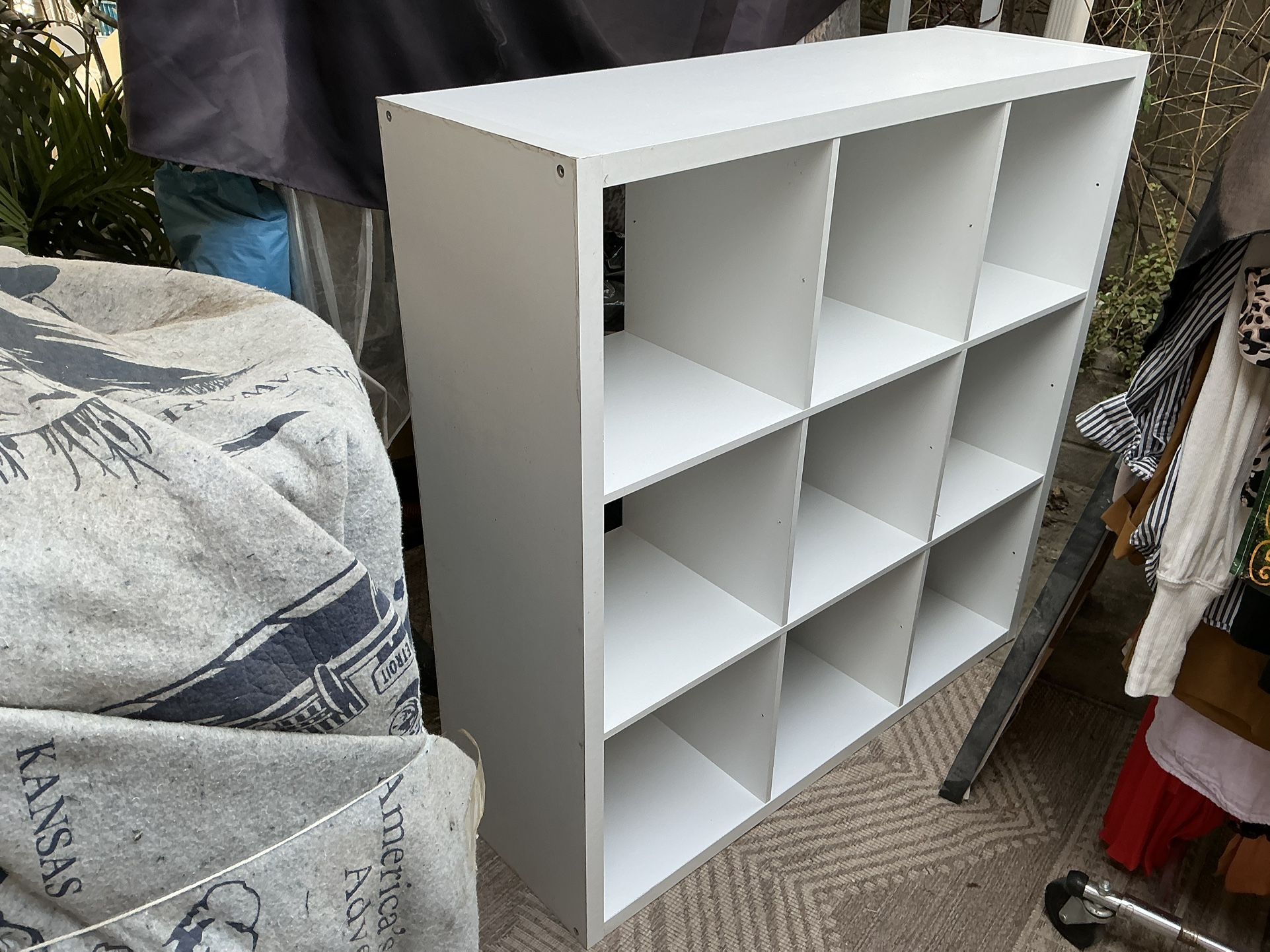 9 - Cube Book Shelf/Display/Organizer Unit 44” x 44” $25.00