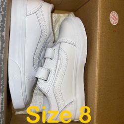 Toddler Leather Vans