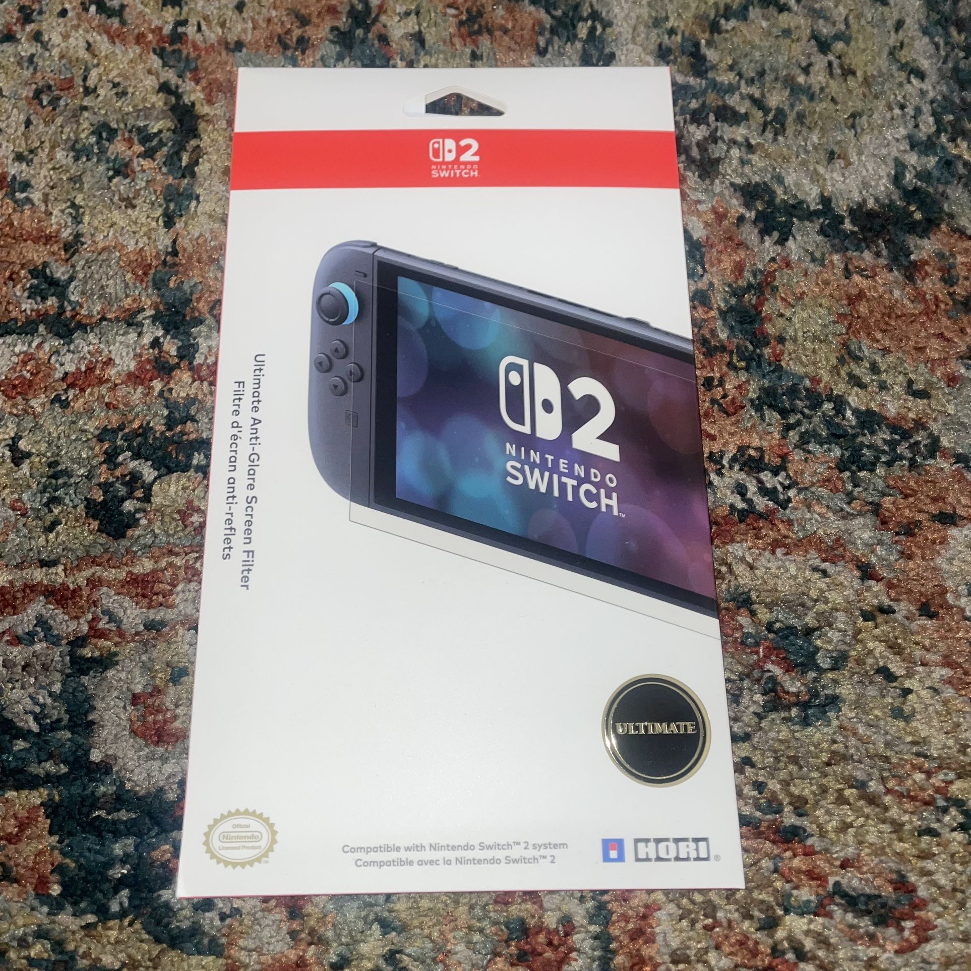 Official Screen Protector For Nintendo Switch 2