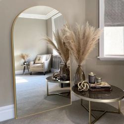 MIRROR - 79” x 40” Extra Large Full Length Arch Mirror 