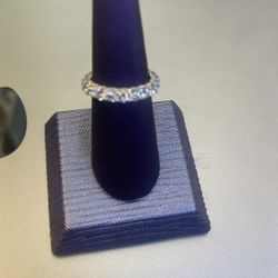 3ct. Diamond Ring 14kw - Eternity Band - Size 6