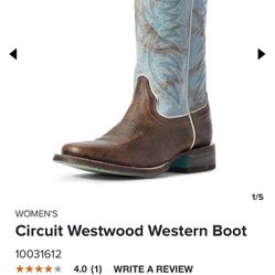 $100$ Women’s Boots ARIAT (CIRCUIT )Size 6 1/2