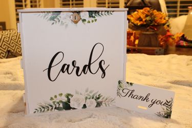 Wedding Cards Box