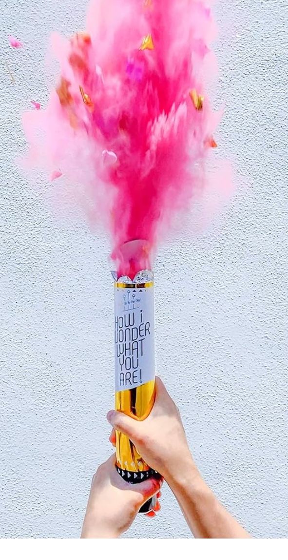 Baby Gender Reveal cannons
