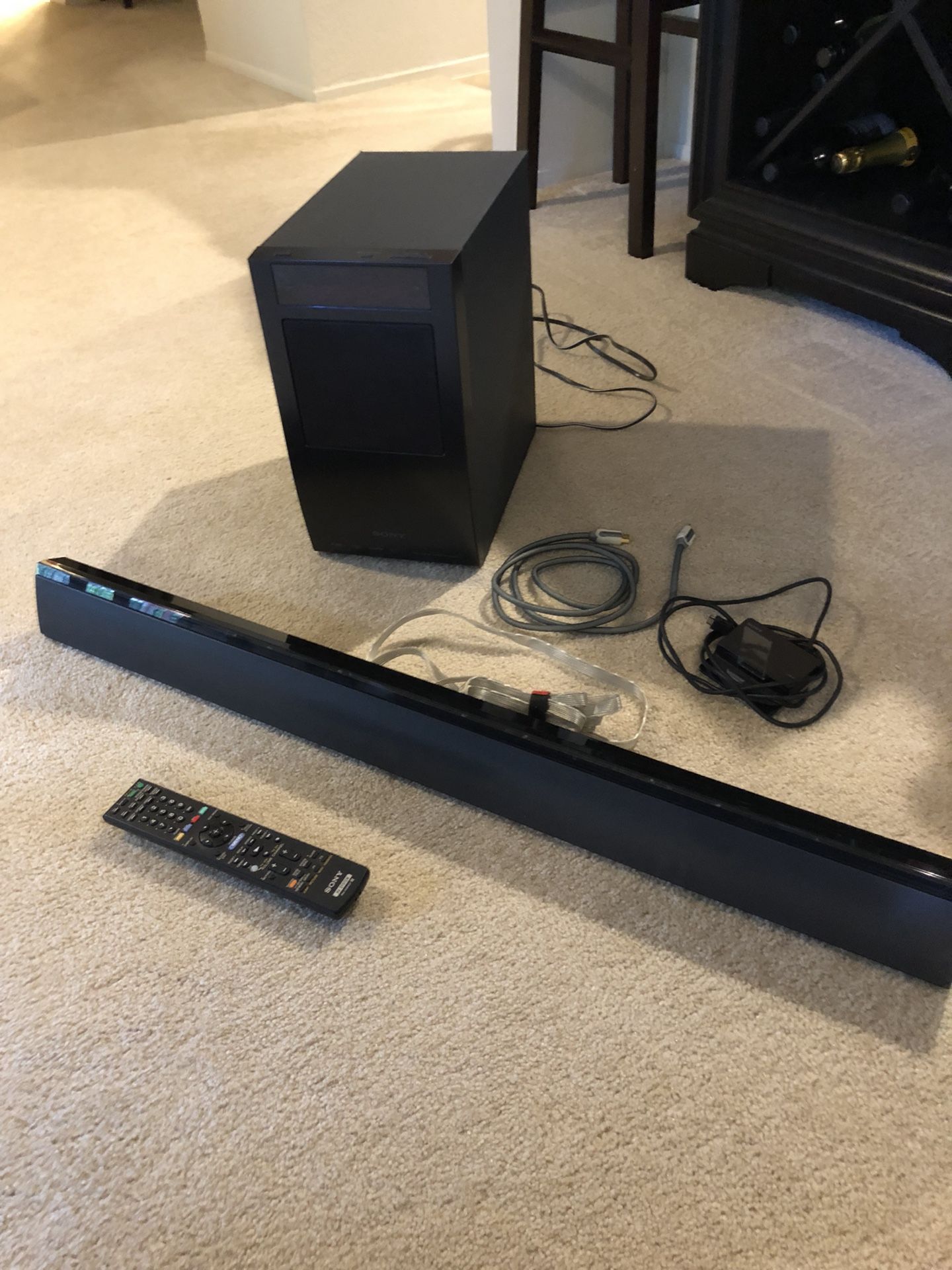SONY HT-CT500 Sound Bar and Subwoofer Home Theater System