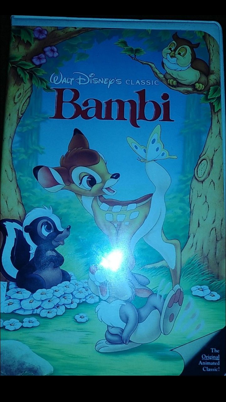 Disney classic Bambi VHS