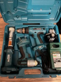 Nikita 14.4v impact drill kit $$$$