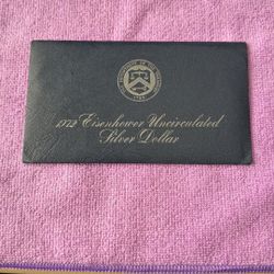 1972 Uncirculated Eisenhower Silver Dollar