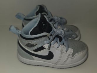Nike Jordan 1 Mid Ice Blue Toddler US Size 7C