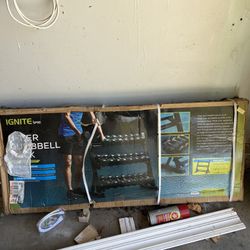 3-tier Dumbbell Rack