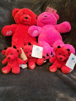 Build A Bear Devilishly Cute Devil Bear Red