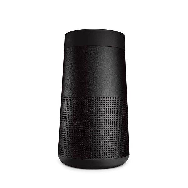 Bose - SoundLink Revolve II Portable Bluetooth Speaker Black Or - Luxe Silver