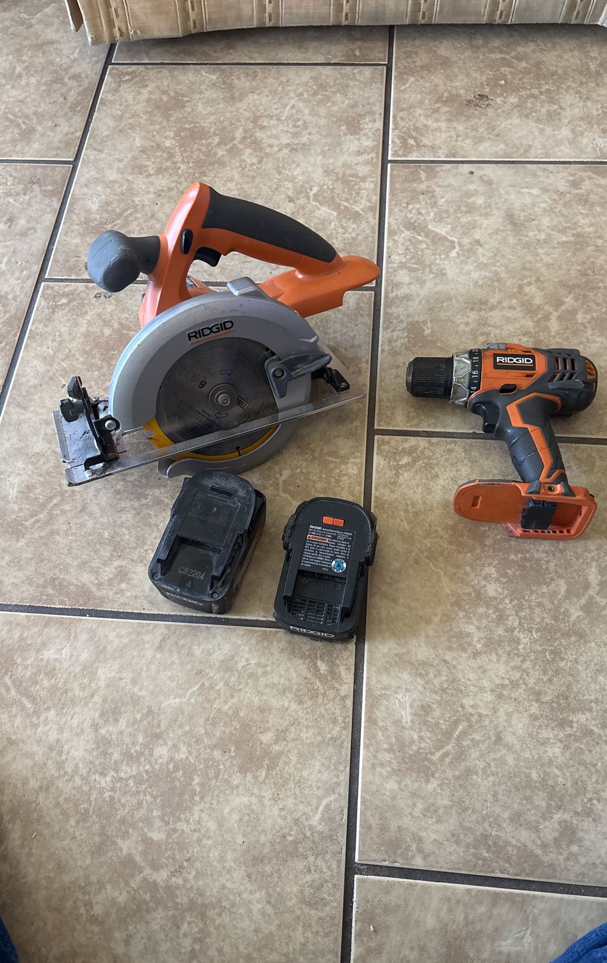 Drill  And Skills Saw 