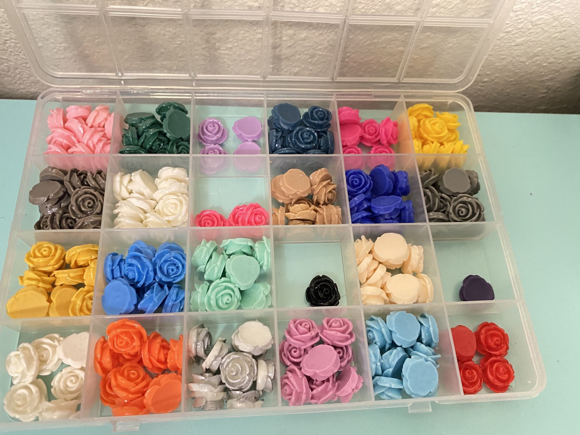 Crafting Supplies Flower Flatbacks Cabochons