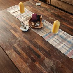 Solid Wood Coffee Table  $900 or Best Offer.