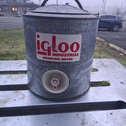 Vintage Igloo  industrial drinking water