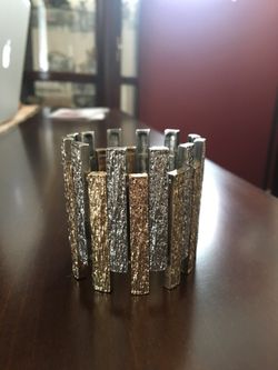 Two tone bracelet