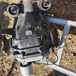 Manual transmission. And Differential