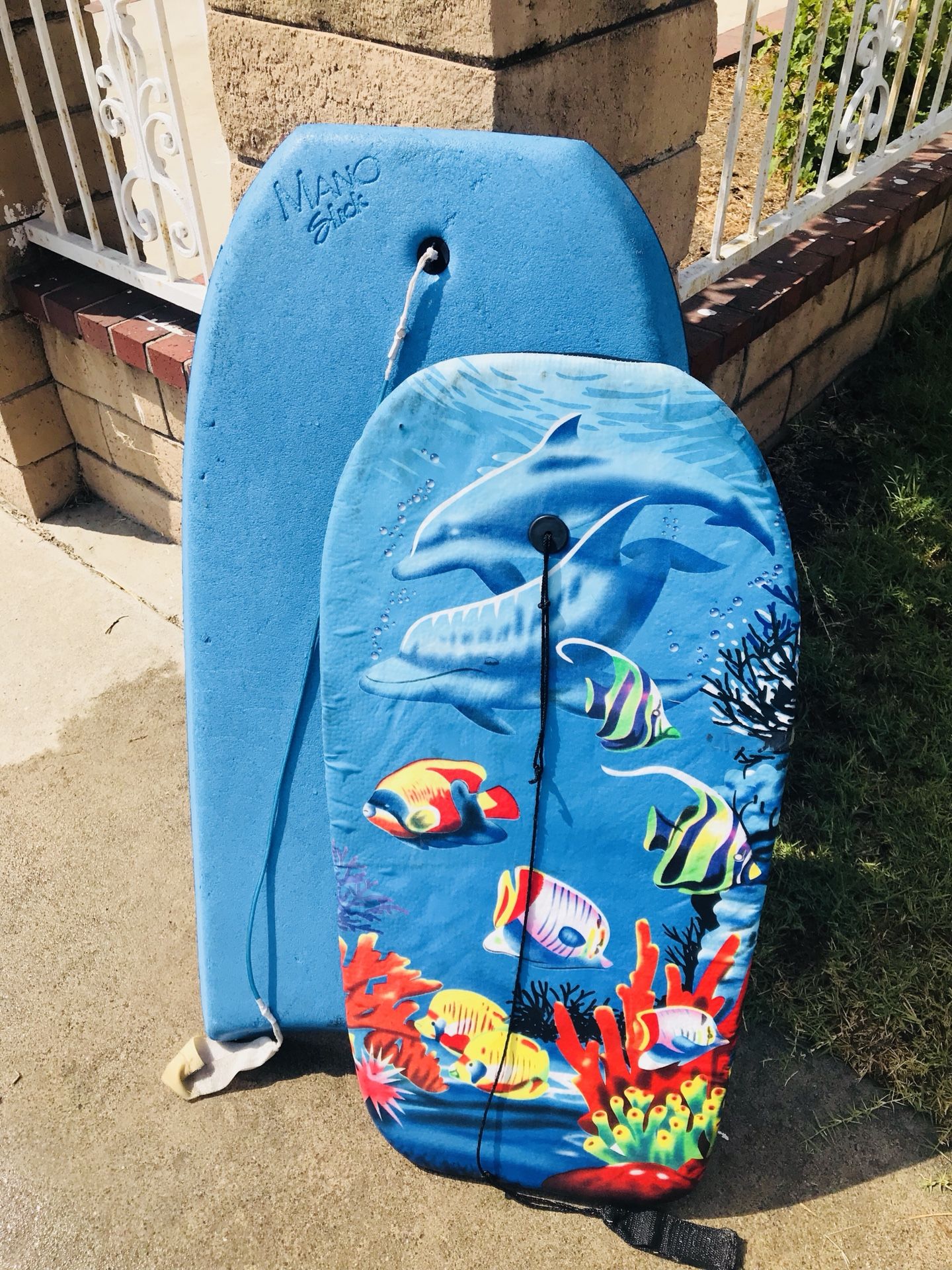 2 Boogie Boards- Mano Slick