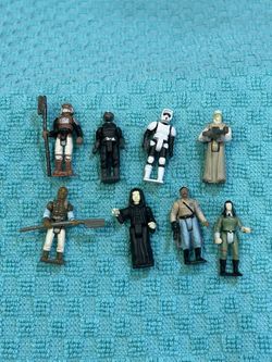 Star Wars Micro Machines Action Fleet figures x 8   *see photo