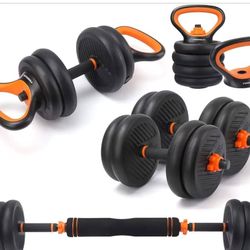 ❤️‍🔥 6 in 1 Adjustable Dumbbell Set,