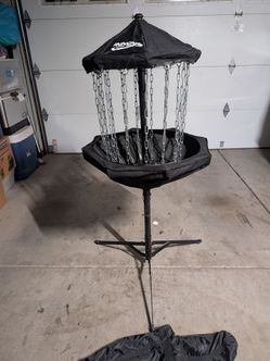 Innova disc golf basket portable