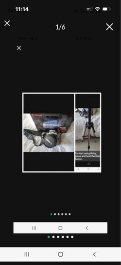 Like new canon digital camera with tripod