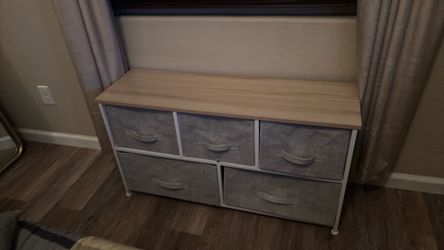 Five drawer small dresser