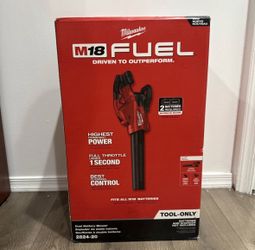 Milwaukee 2824-20 M18 FUEL 18V 600 CFM Cordless Brushless Dual Battery (8768)