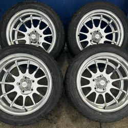 American Racing Vn 477 17x11 Polished Wheels With Nitto G2 315/35/17 Tires For Obs or C-10 🔥🔥🔥🔥