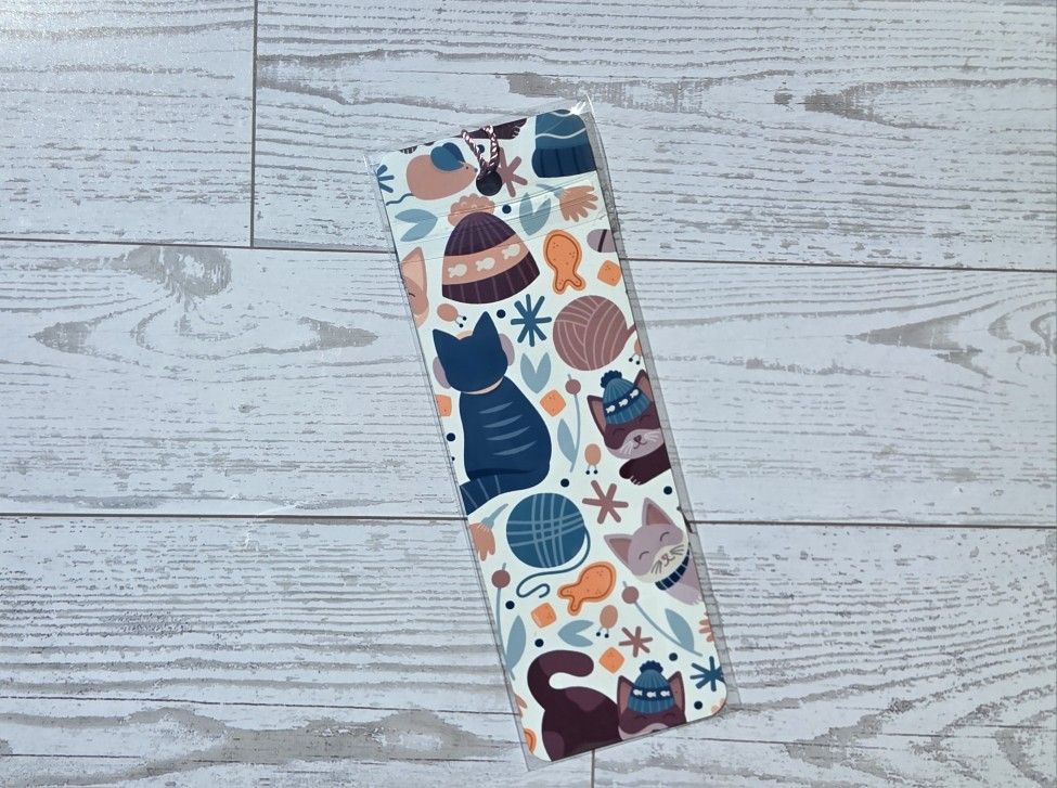 Cozy Cats Metal Bookmark β Shipping Only