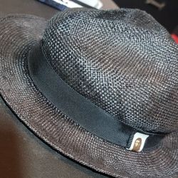Bape Bathing Ape Fadora Straw Hat Large Black