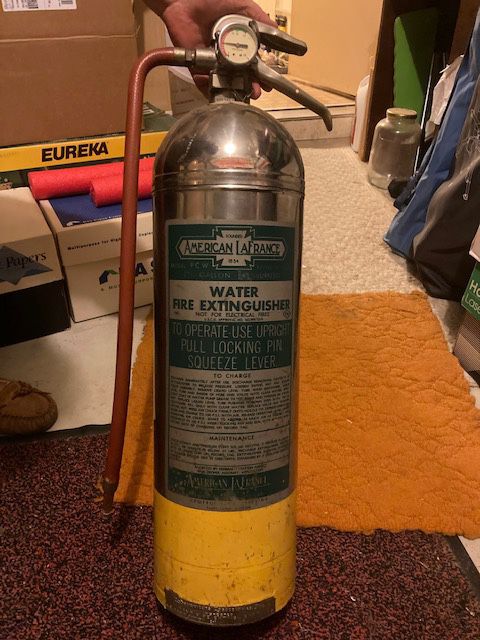American LaFrance Fire Extinguisher