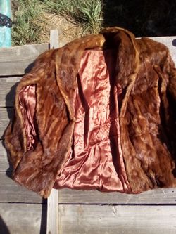 Super soft and luxurious mink vest  stole