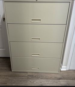 Large Snap-Together 4 Tier Shelving Unit, Sand