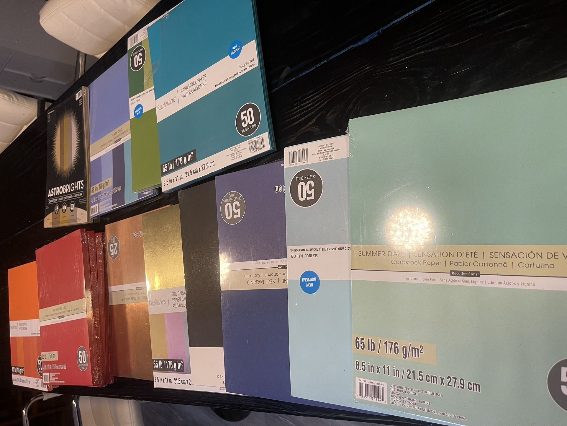 17-Paquetes De Cartulina