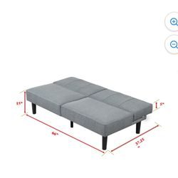 Grey Futon 