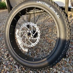 e-bike  Front Tire Assembly fits Lectric XP Brand e-bike