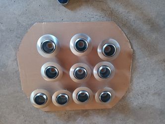 10 -6 In Nickel Plated Baffles$10 Each$90 For All