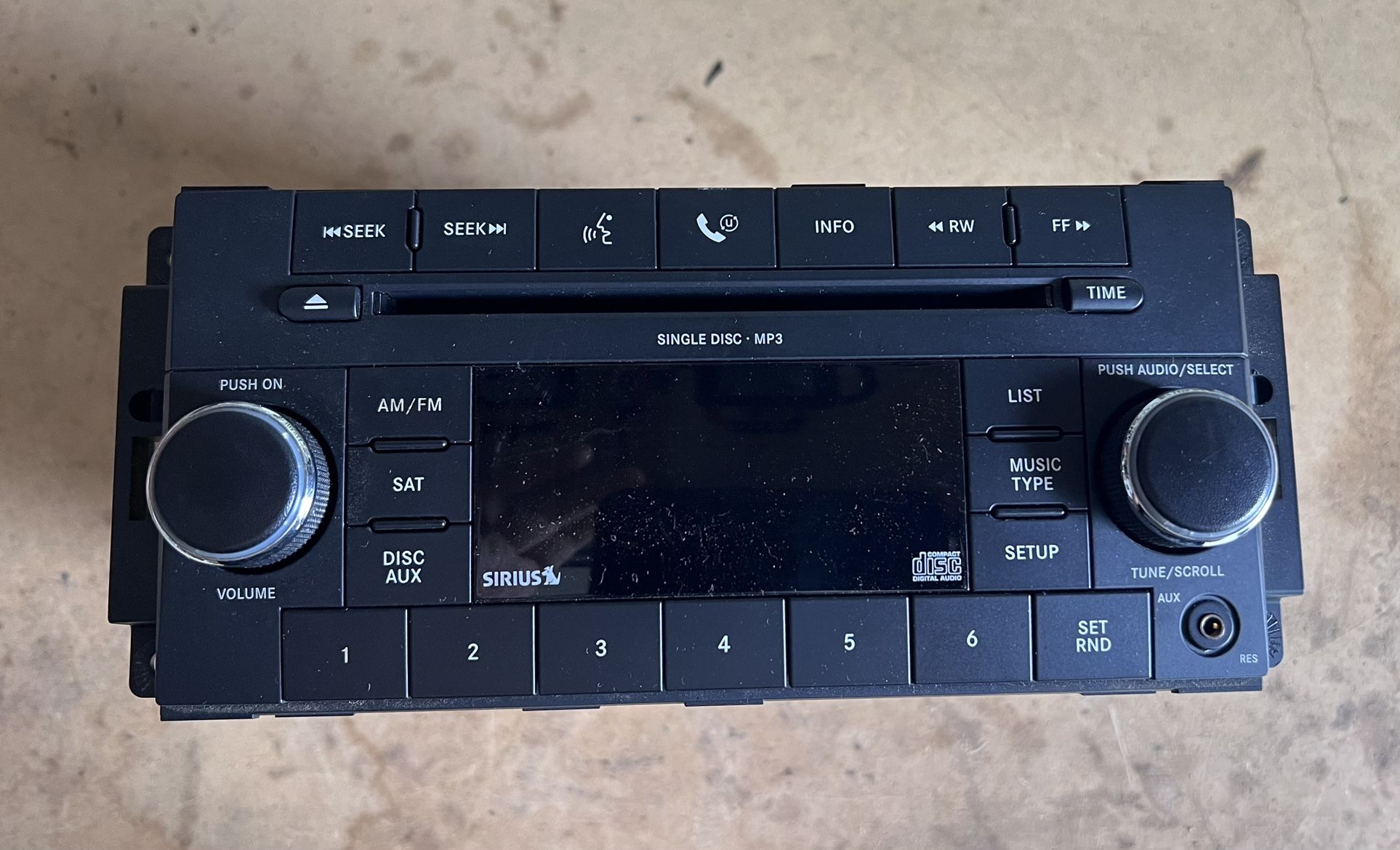 2009 Dodge Ram OEM Radio