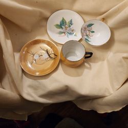 2 Bone China Tea Sets  Japan
