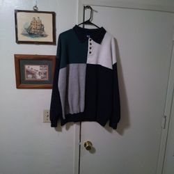 MEN'S LONG SLEEVE WINTER PULLOVER SWEATER XL USED