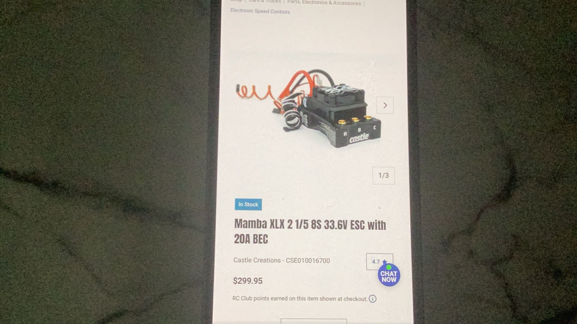 Mamba Xlx2 Esc New Never Used