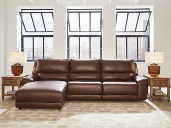 DeepWakes Canyon 3-Piece Reclining Sofa LAF Chaise