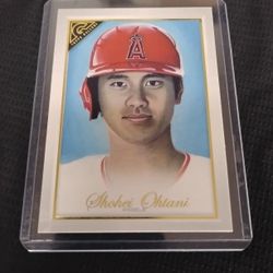 Rare Shohei Ohtani Baseball Card 2019 Topps Gallery #25 - Dodgers/Angeles 