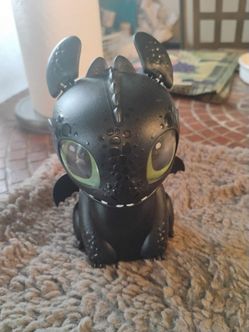 Dreamworks How To Train Your Dragon Interactive Toothless Baby Dragon Toy Black
