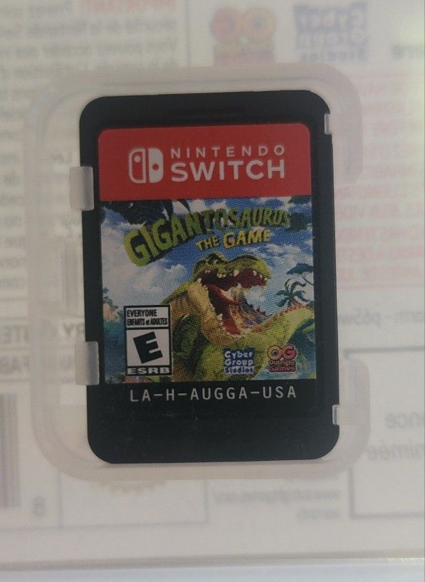 The Gigantosaurus Game for Nintendo Switch -REDUCED!