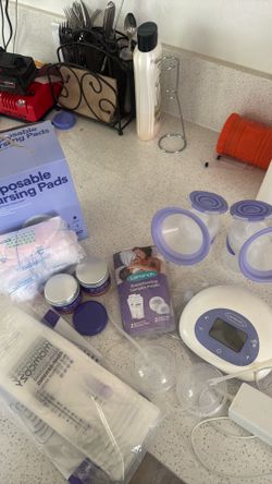 Breast pump and supplies