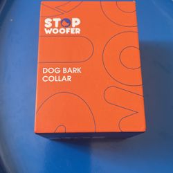 Stop Woofer Dog Bark Collar